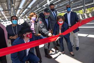 Photo of Children’s National Research & Innovation Campus and New Columbia Solar Install the District’s Largest Community Solar Canopy