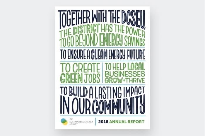 Fiscal Year 2018 Annual Report cover graphic.
