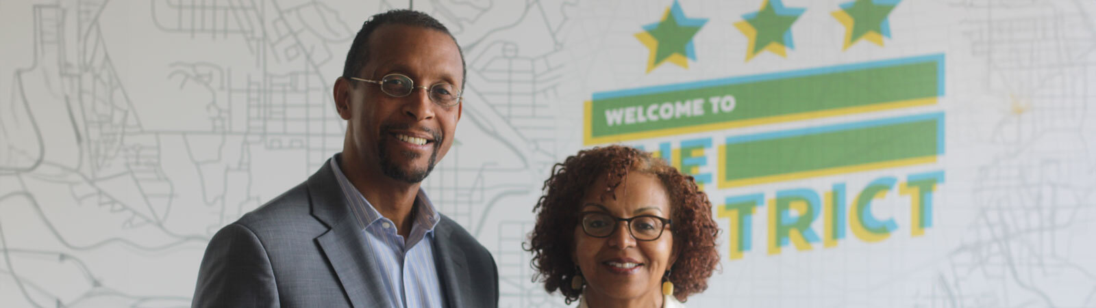Jay Brown, Chairman and Managing Director alongside Hayat Kelil-Brown, CEO and Managing Member, of Hayat Brown LLC.